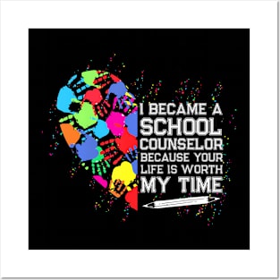 School Counselor Worth My Life Back To School Posters and Art